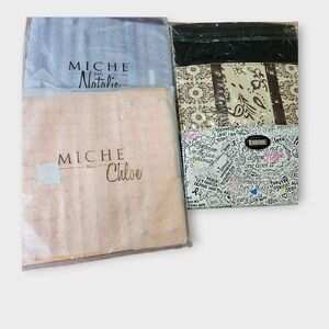Miche Bag Classic Shells Lot of 4 Natalie Chloe Hope Paisley Interchangeable